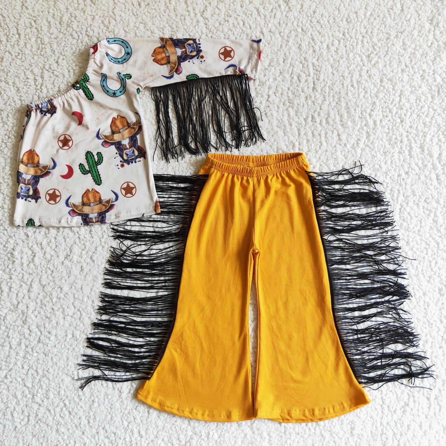 COWboy Fringe Set