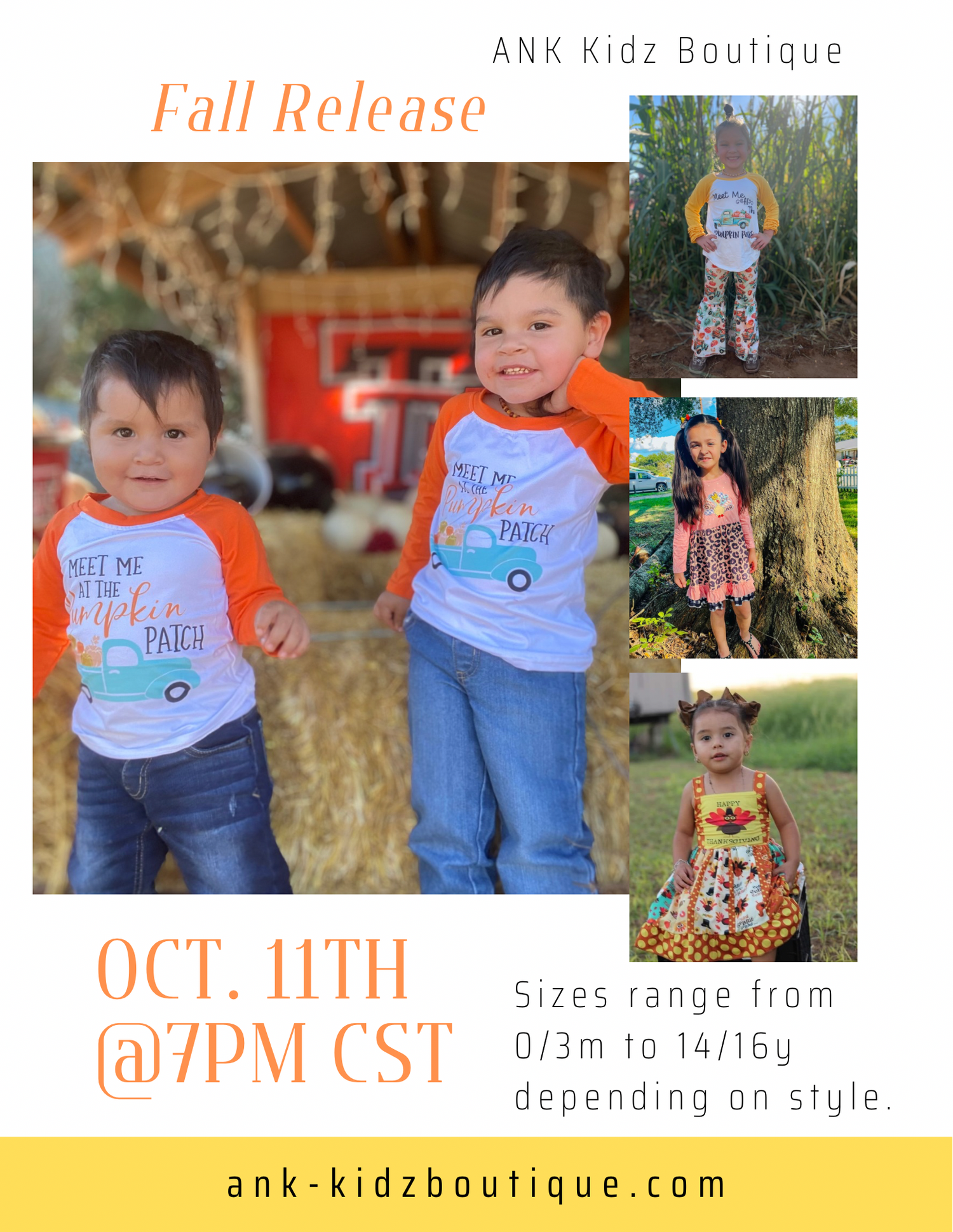 Fall/Thanksgiving Preorder