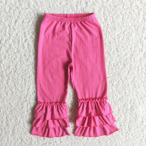 Pink Ruffle Pants