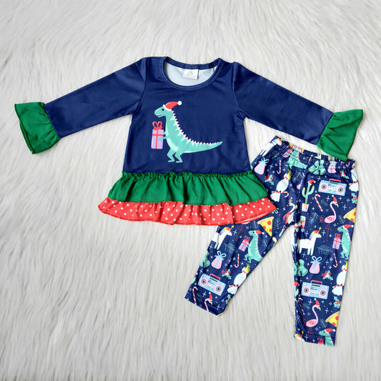 Christmas Dino (Girl) Set