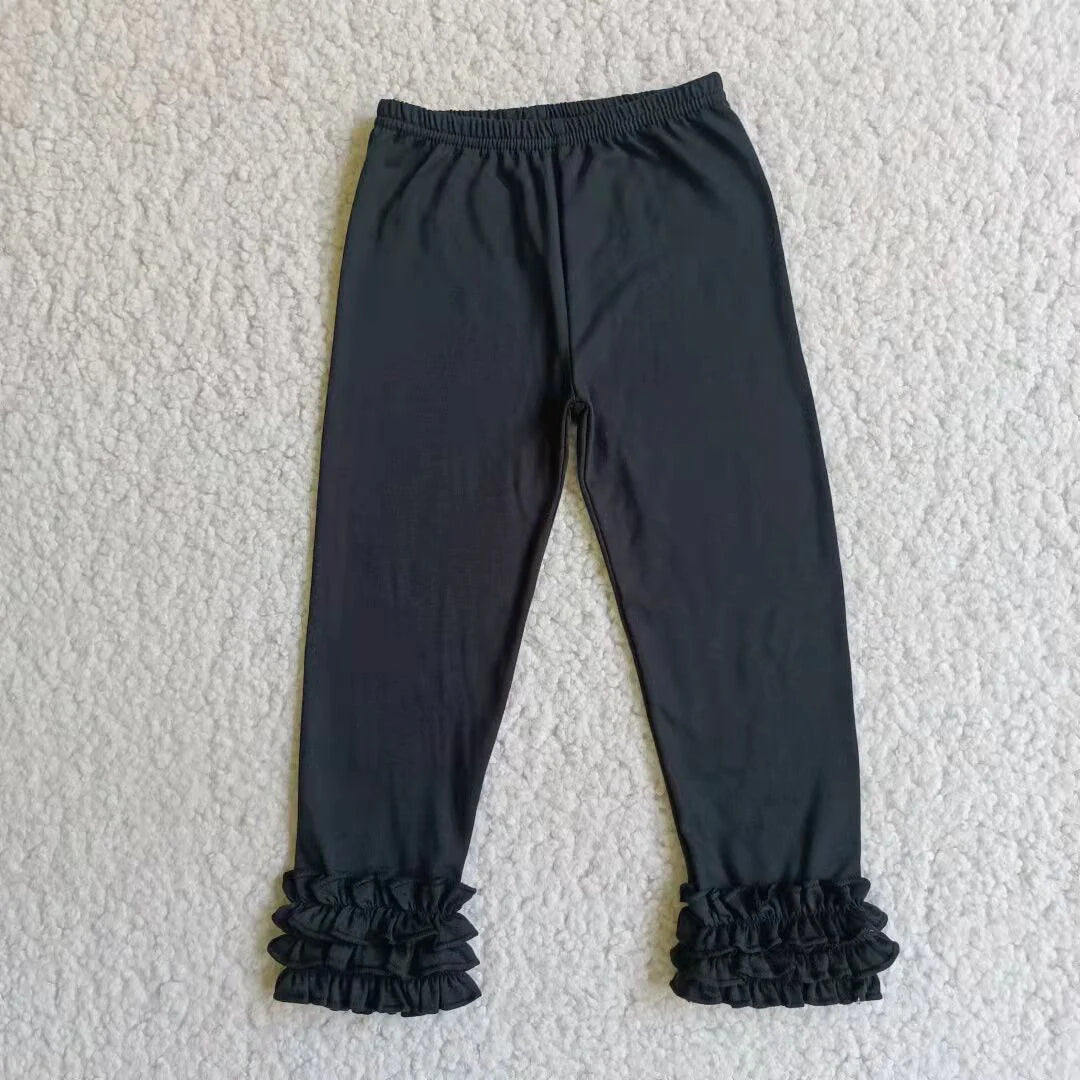 Black Ruffle Pants 2.0