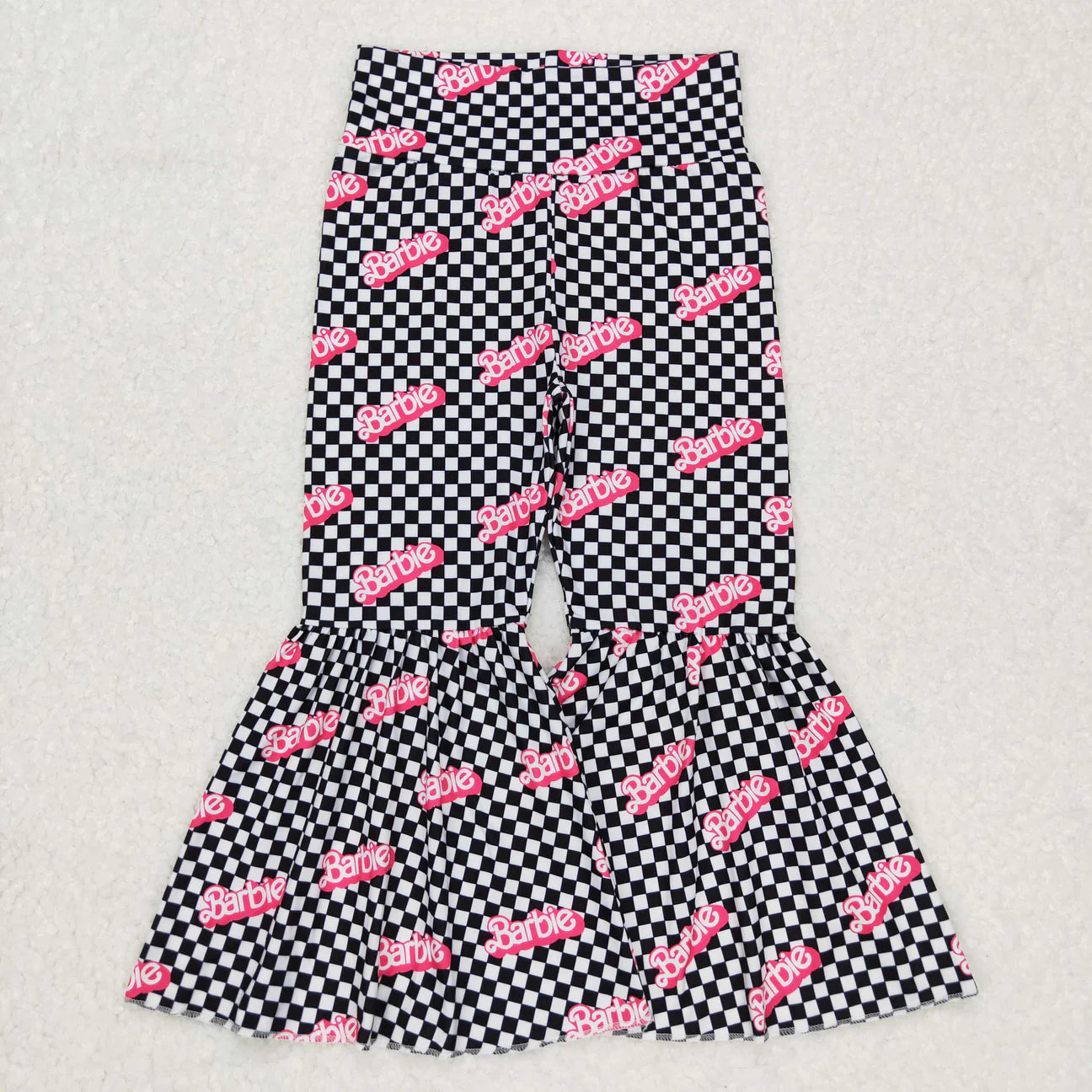 B&W Checkered Barbie Bells