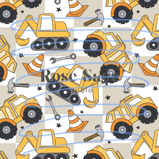 Construction Trucks Apron