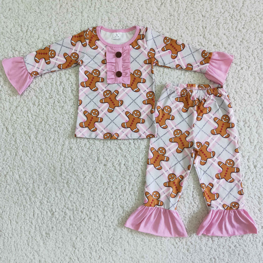 Pink Gingerbread Man Set