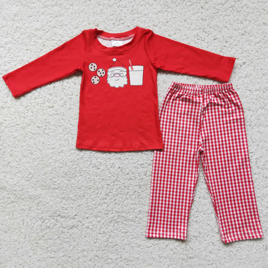 Santa/Cookie Red Set