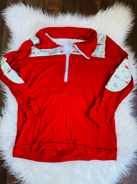 Red Christmas Pullover