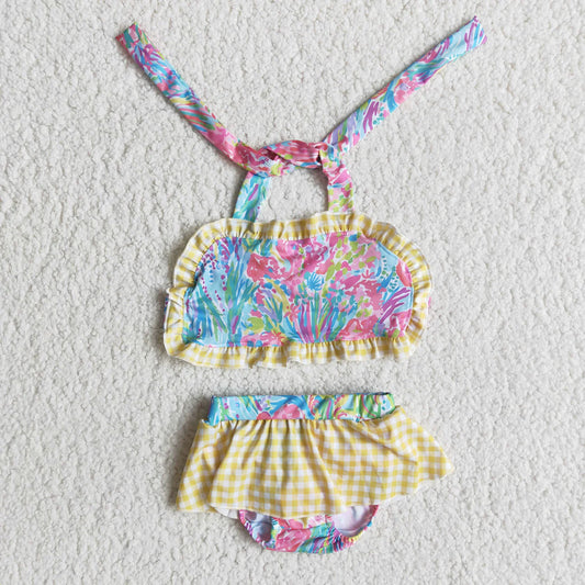 Floral Picnic 2 Piece Swimsuit