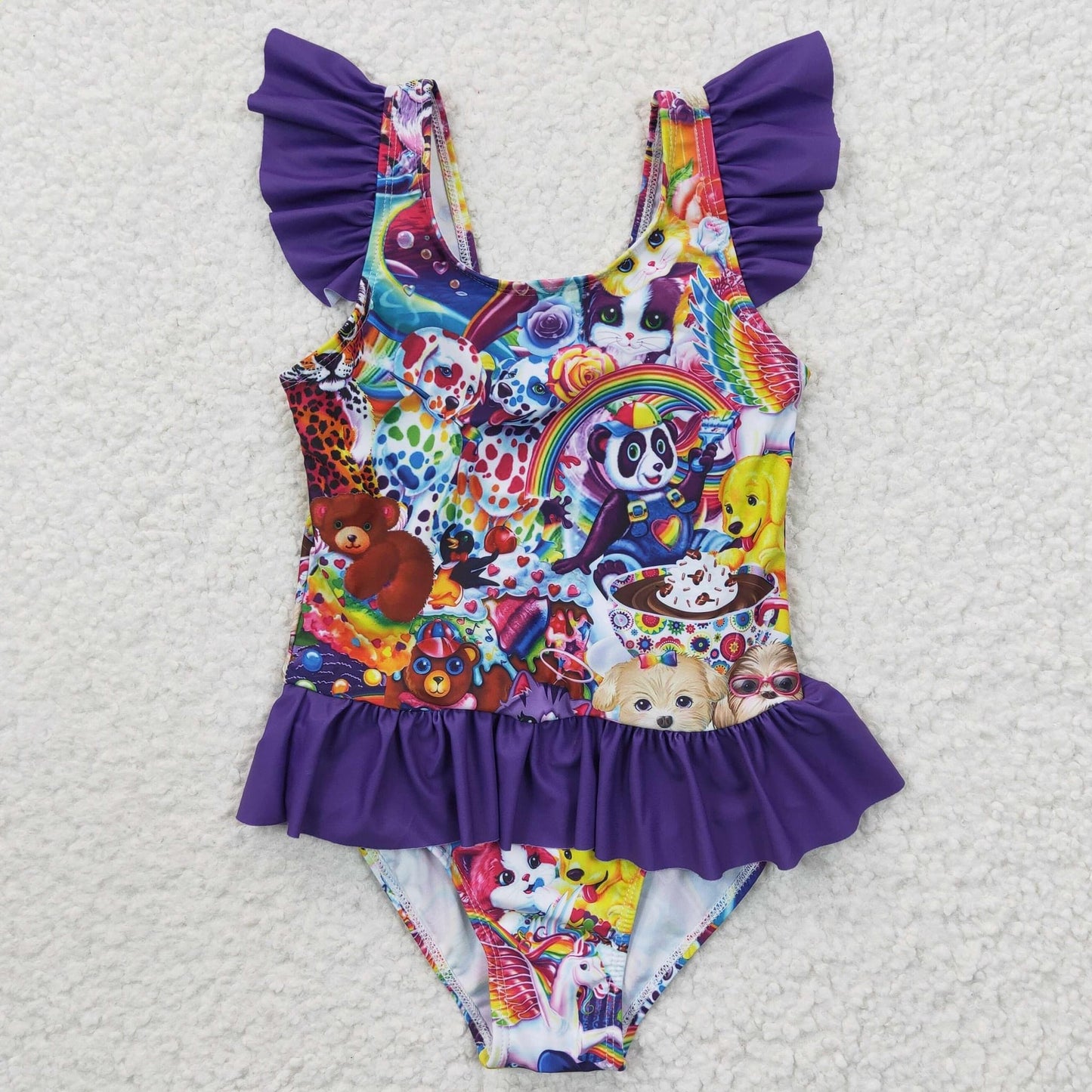 Lisa Frank One Piece Swimsuit